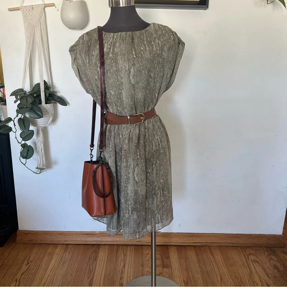 Michael Kors Camel/Tan Dress SZ: 12 - Picture 7 of 7